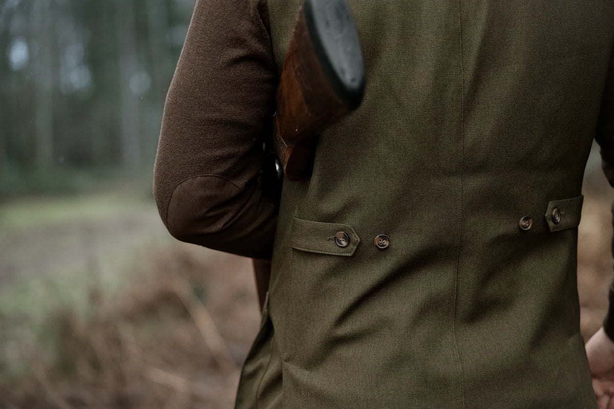 Vesta Seeland Woodcock Royale Waistcoat Shaded Olive