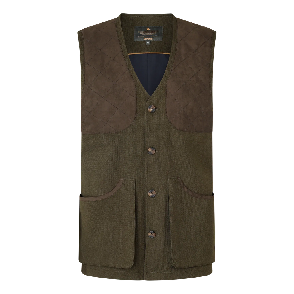 Vesta Seeland Woodcock Royale Waistcoat Shaded Olive
