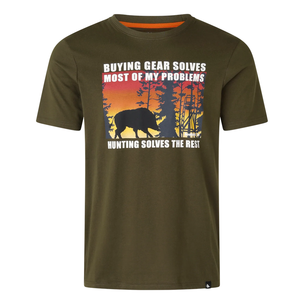 Tricou Seeland Highseat ,Light Pine