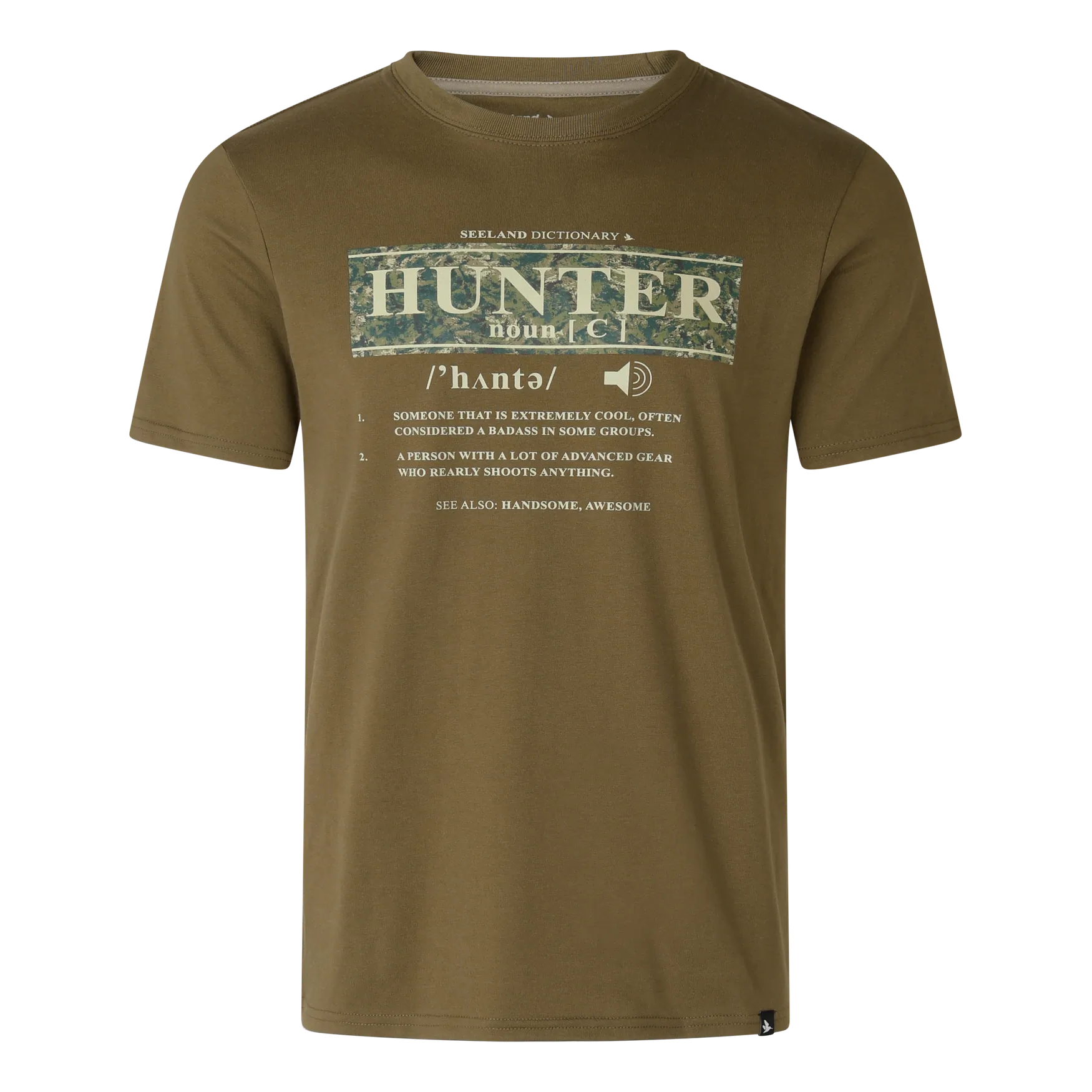 Tricou Seeland Dictionary,Military Olive