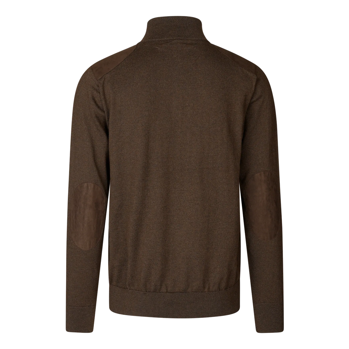 Jerseu Seeland Pine Half Zip Sweater Dark Brown-