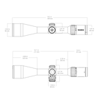 Luneta Vector Optics Continental x6 2.5-15x56 G4 Fiber