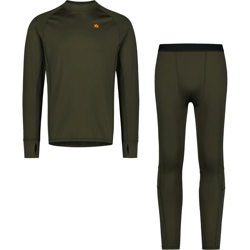 Set base layer Alaska CoolDry, Night Green