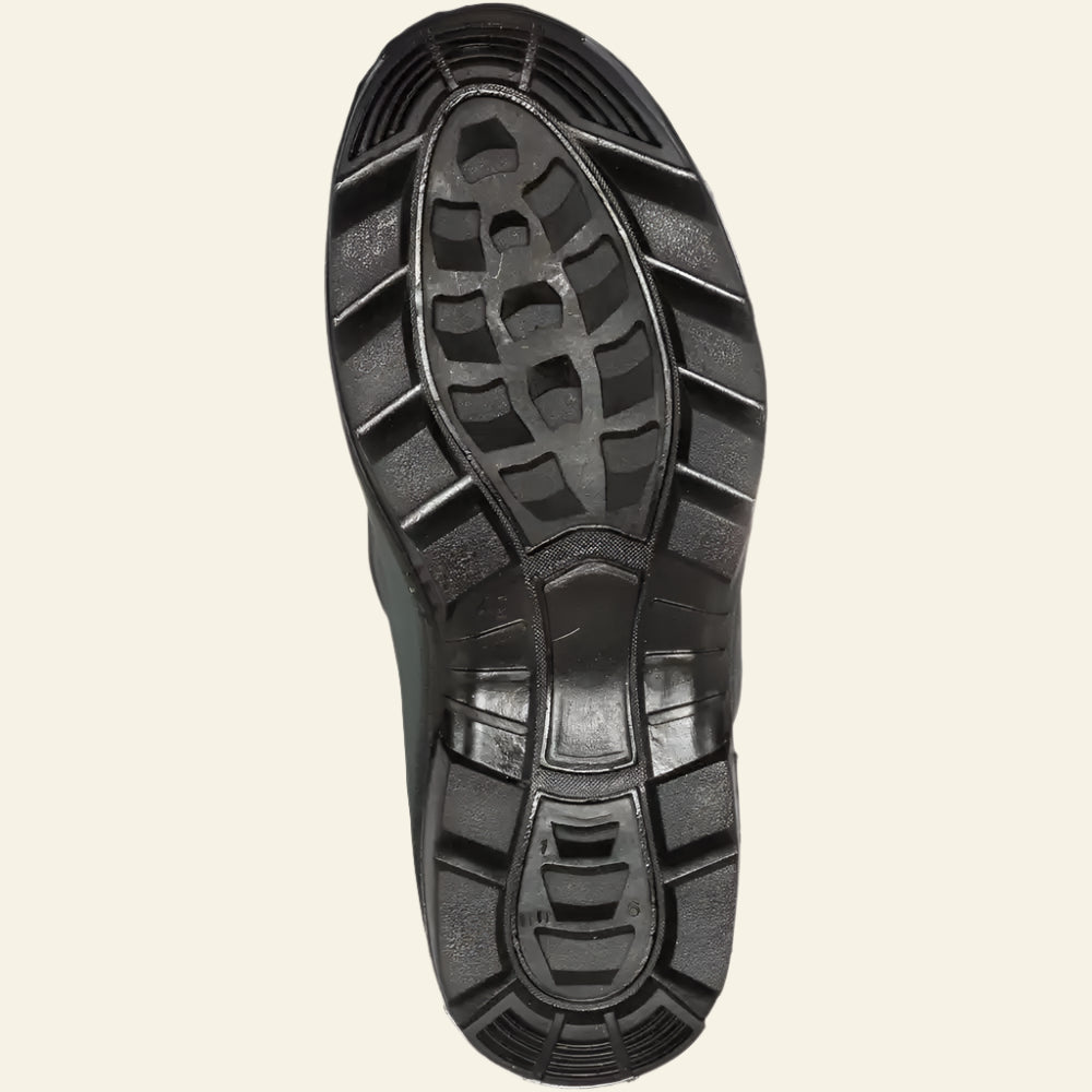 Cizme de cauciuc Parforce, cu fermoar si captuseala din neopren (verde olive)