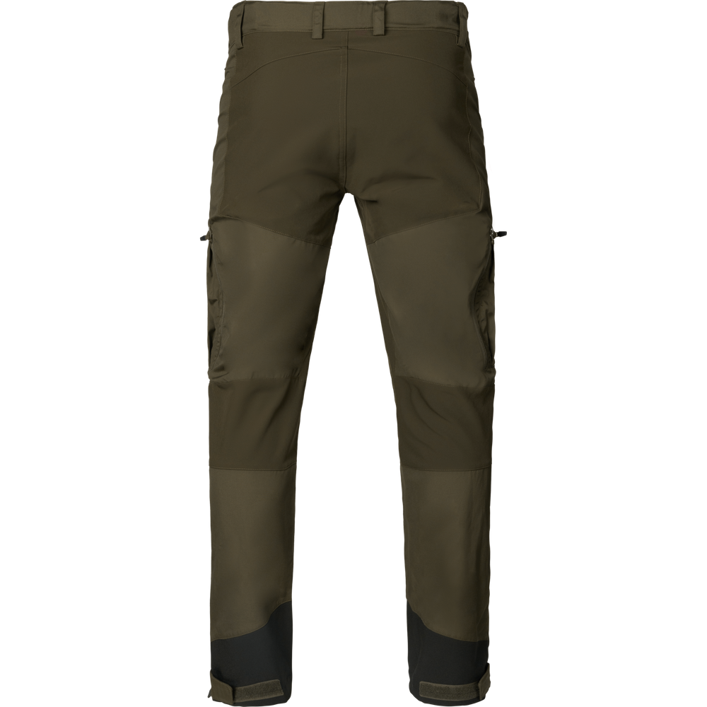Pantaloni Seeland Hemlock, elastici si respirabili, Pine Green/Grizzly Brown