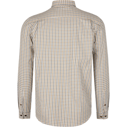 Camasa Seeland Oxford Shooting Shirt, Classic Blue/Classic Brown Check