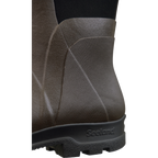 Cizme Seeland Hillside Flex, Dark Brown, cu neopren, material flexibil pe picior