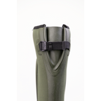 Cizme Seeland Hillside Flex, Pine Green, cu neopren, material flexibil pe picior