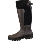 Cizme Seeland Hillside Flex, Dark Brown, cu neopren, material flexibil pe picior
