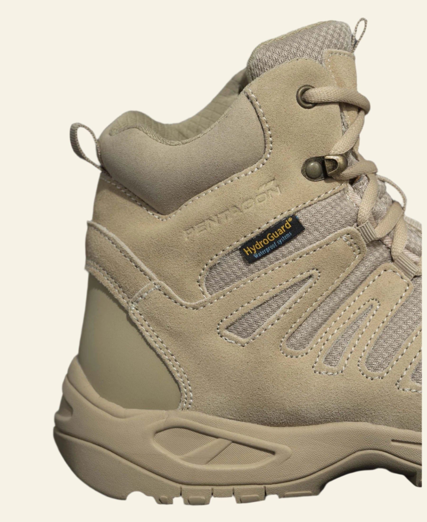 Bocanci tactici Pentagon Achilles XTR 6", Desert Tan, impermeabili