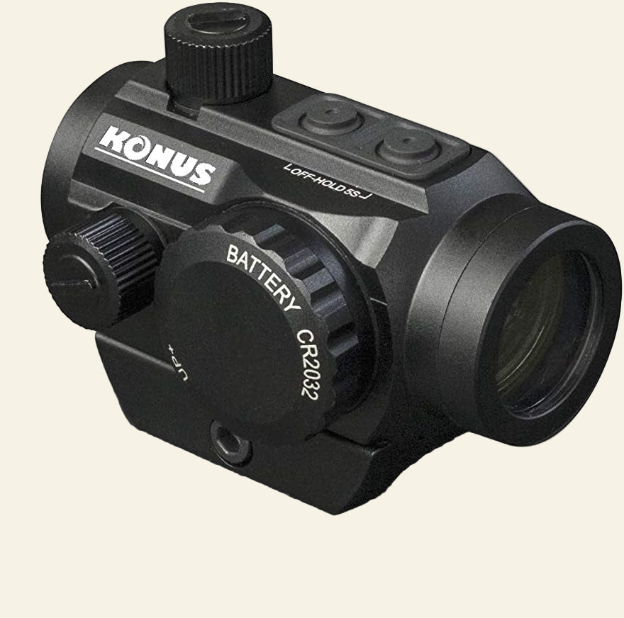 Red Dot Konus Nuclear 1x22, punct rosu si verde