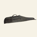 Husa carabina din piele maro/gri, Nobil Hunting, 130cm