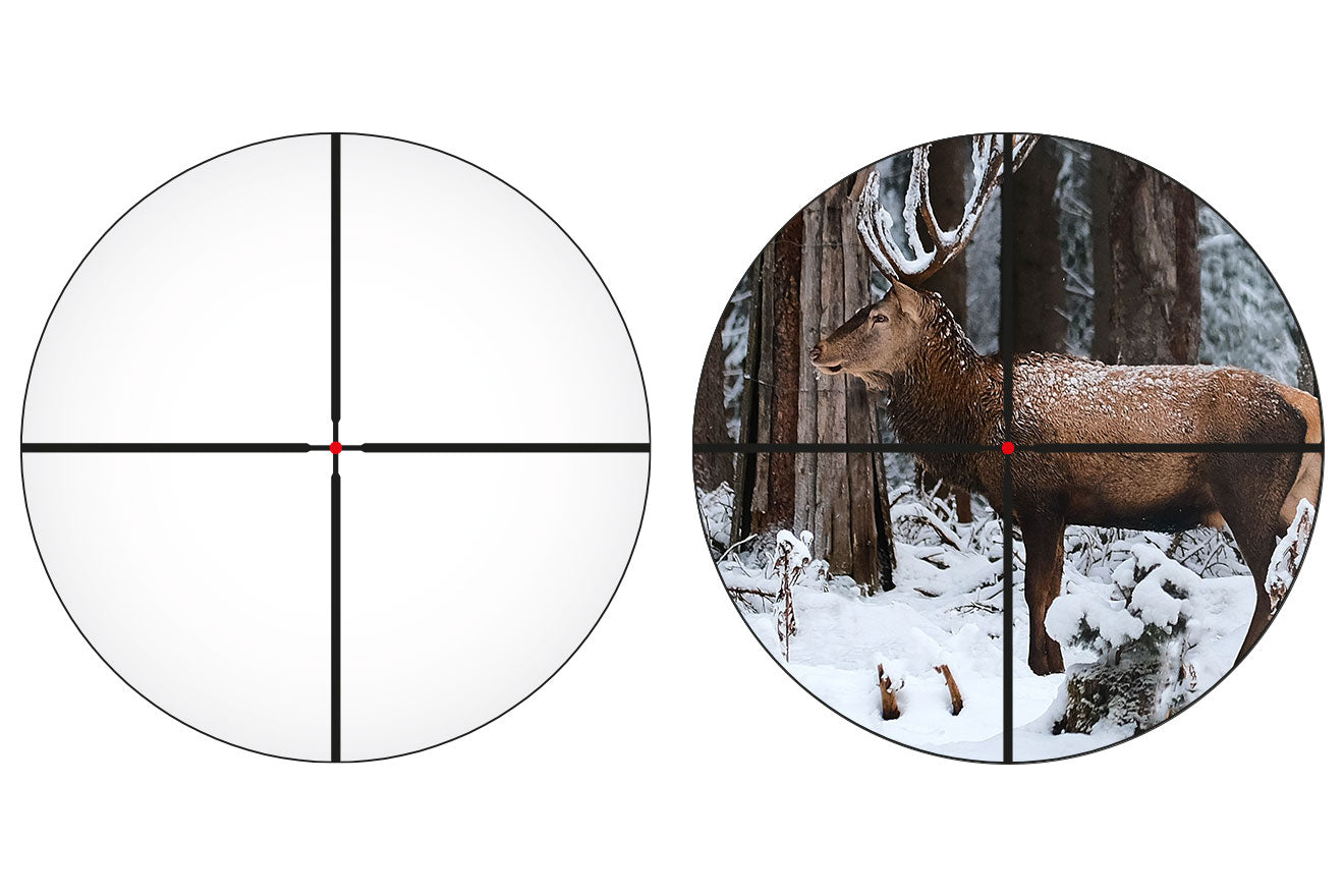 Luneta ALPEN OPTICS Apex LT 1-6x24 A4, tehnologie SmartDot