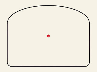 Red dot GPO SPECTRA Pistol DOT