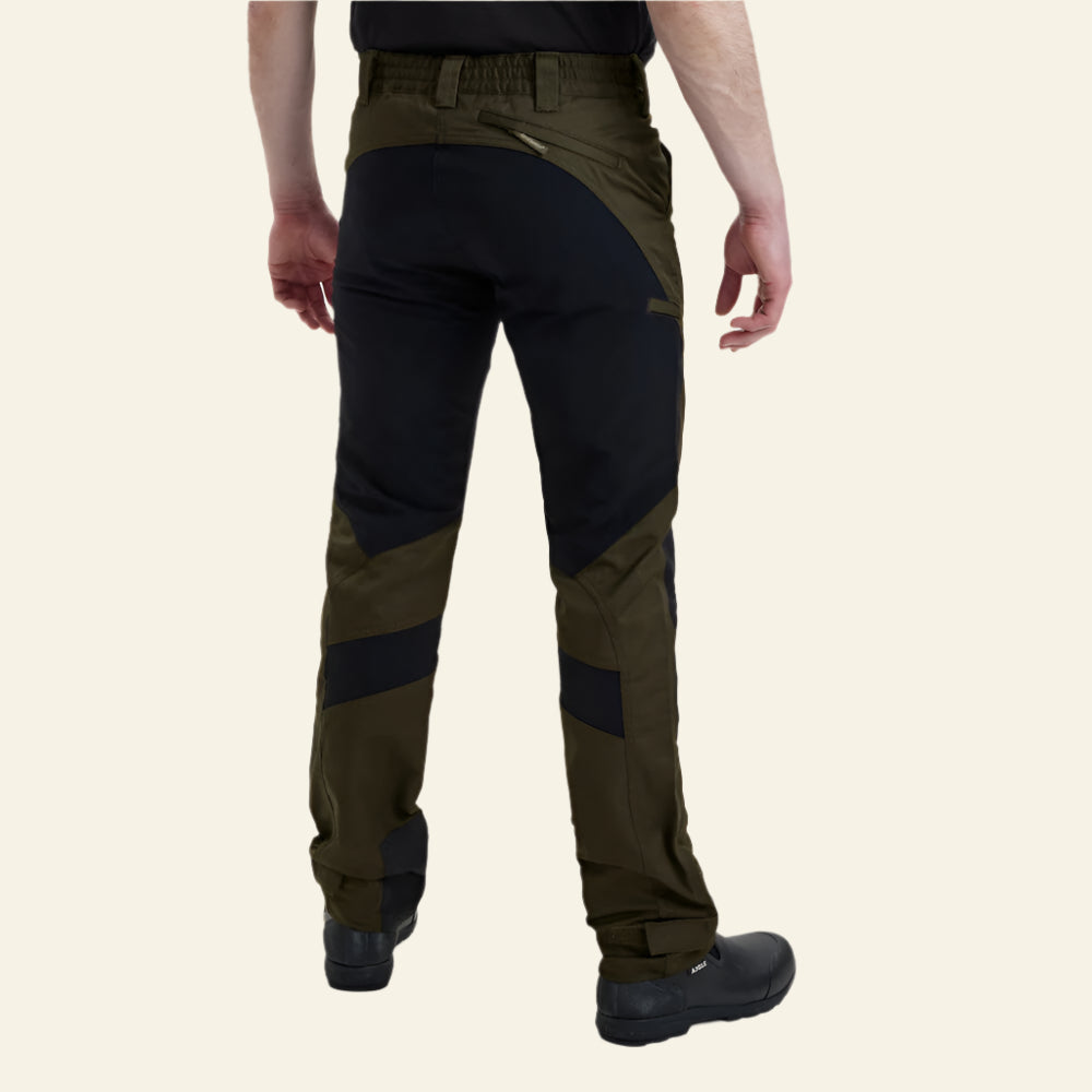 Pantaloni elastici Deerhunter Rogaland Stretch cu contrast, Adventure Green