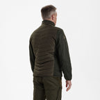 Geaca Deerhunter Moor Padded cu tricot, culoare Timber
