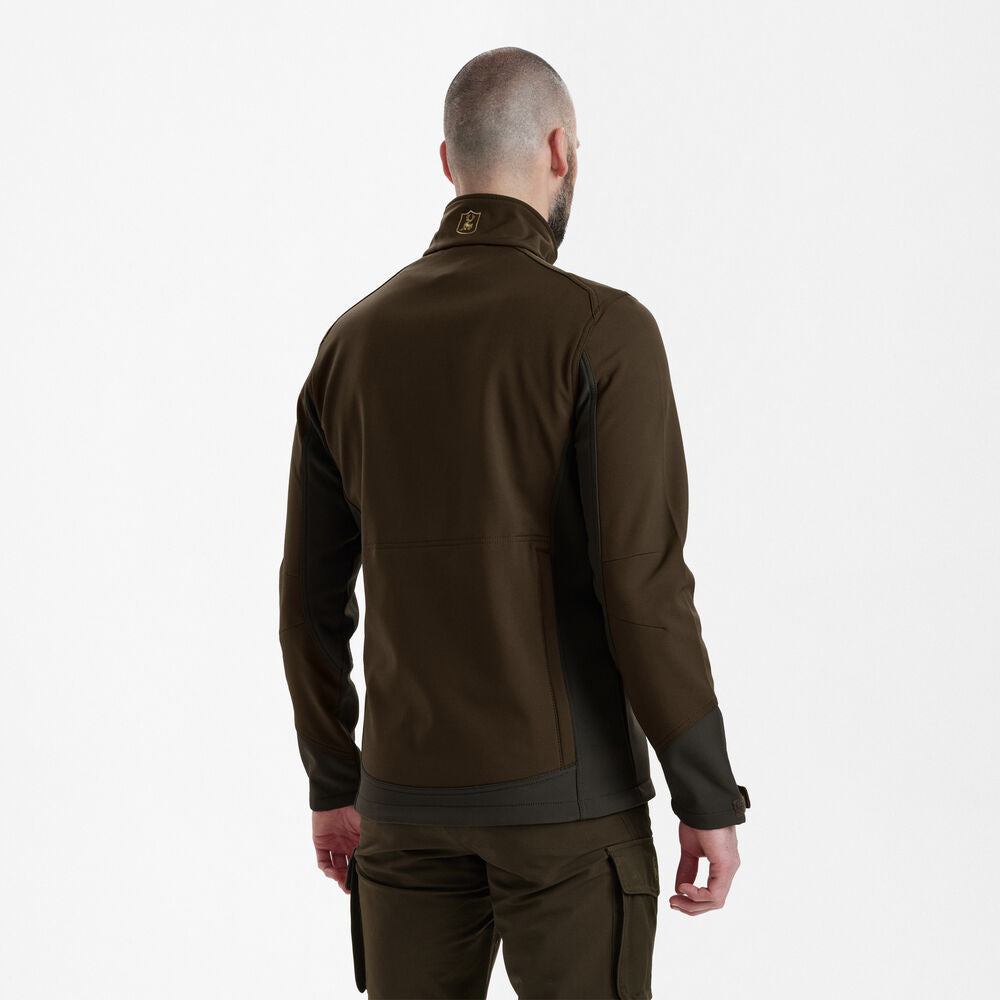 Jacheta Deerhunter Rogaland Softshell, Fallen Leaf, rezistenta la apa