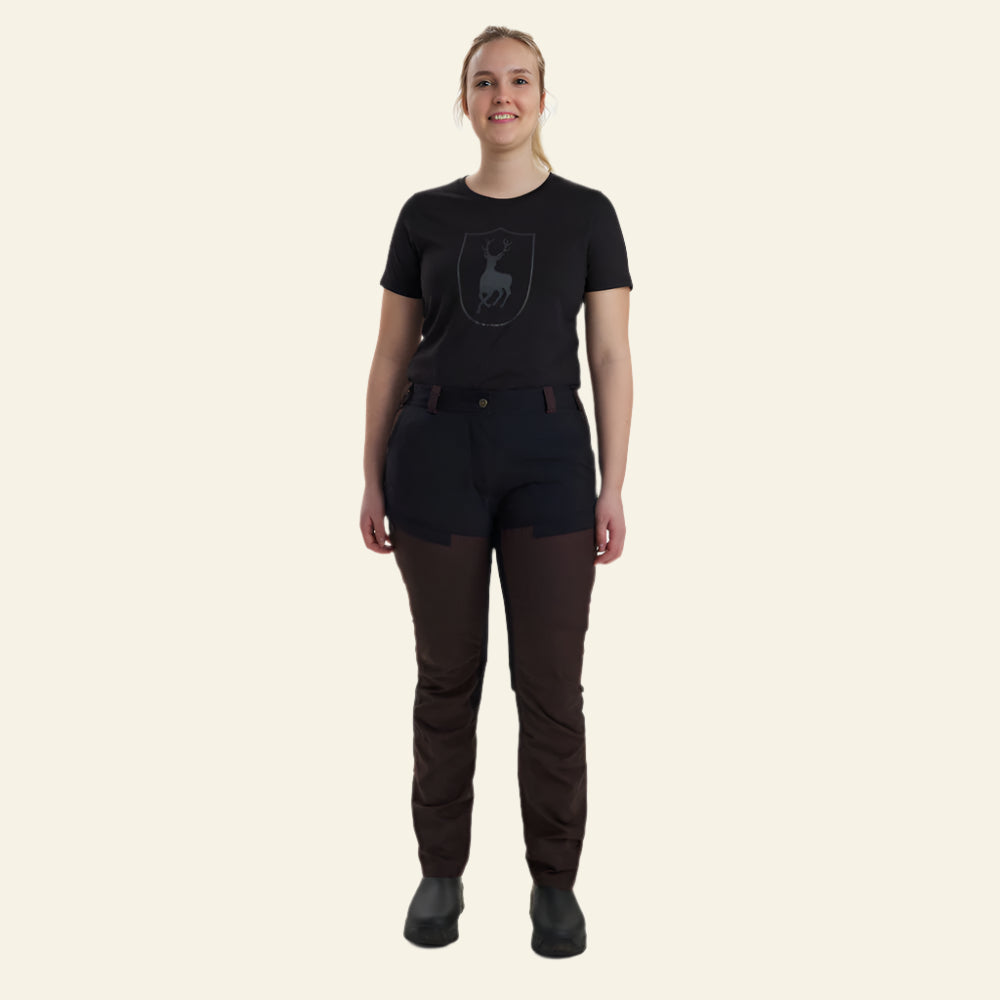 Pantaloni dama Deerhunter Lady Ann, Dark Prune, elastici si rezistenti la apa
