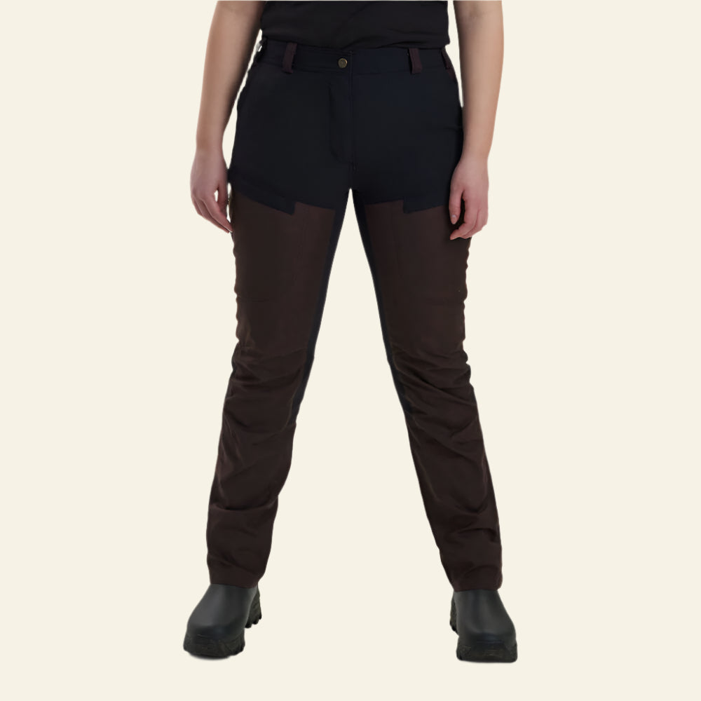 Pantaloni dama Deerhunter Lady Ann, Dark Prune, elastici si rezistenti la apa