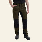 Pantaloni elastici Deerhunter Rogaland Stretch cu contrast, Adventure Green