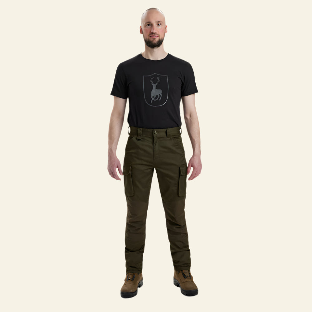 Pantaloni elastici Deerhunter Rogaland Stretch, Adventure Green