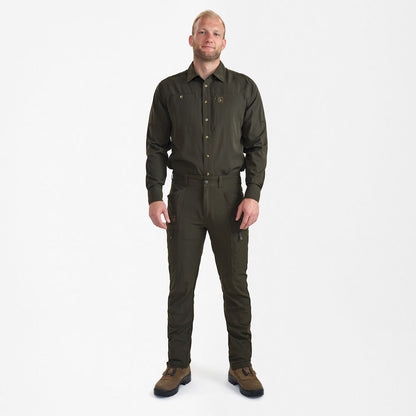 Pantaloni Deerhunter Canopy, Forest Green, subtiri si respirabili, uscare rapida