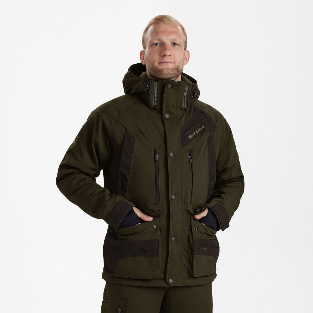 Geaca Deerhunter Muflon, Art Green, pentru iarna