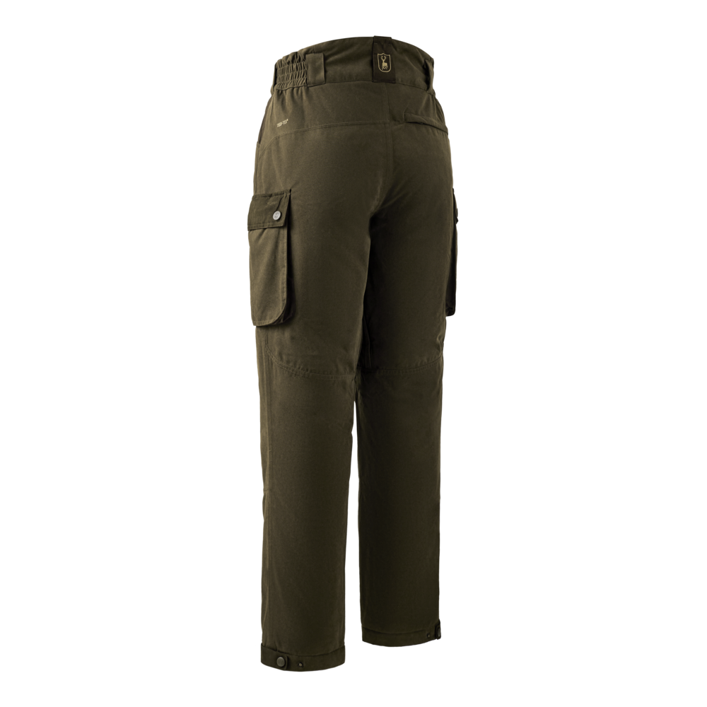 Pantaloni Deerhunter Eagle Winter, cu bretele, Tarmac Green