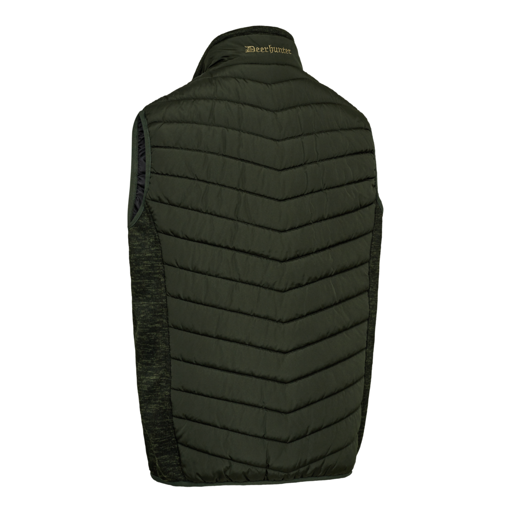 Vesta Moor Padded Waistcoat, Forest Ember
