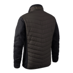 Geaca Deerhunter Moor Padded cu tricot, culoare Brown Leaf