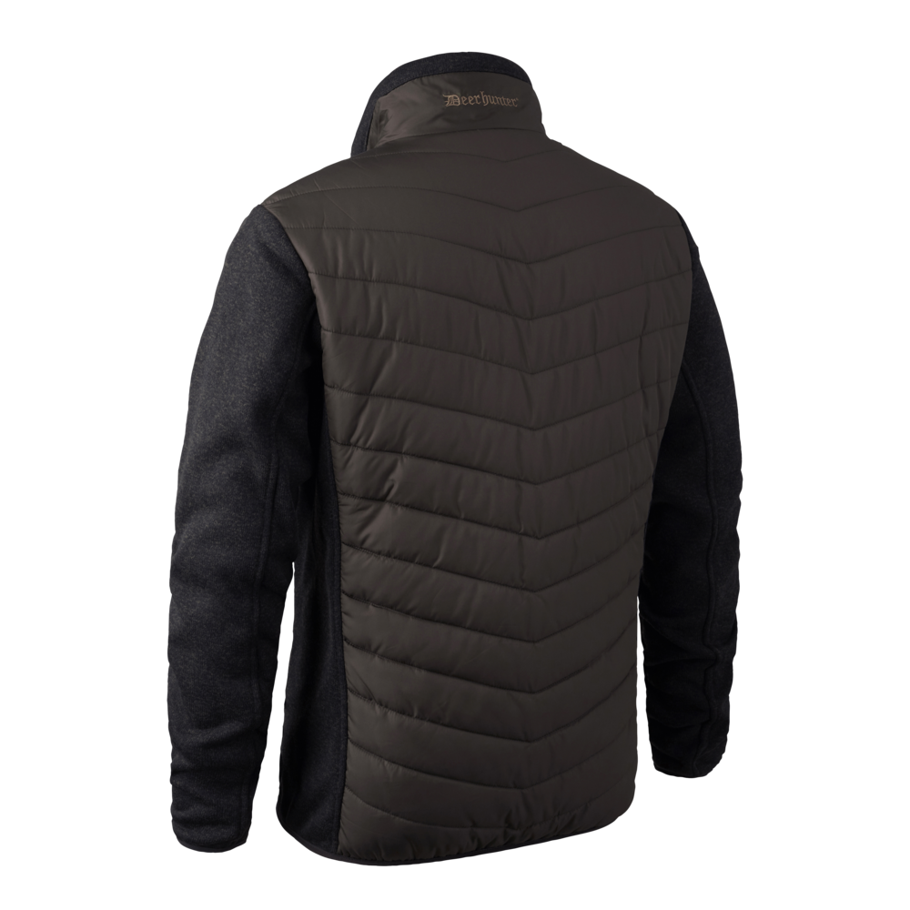 Geaca Deerhunter Moor Padded cu tricot, Brown Leaf