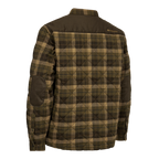 Geaca Elbert Padded Shirt, Brown Check
