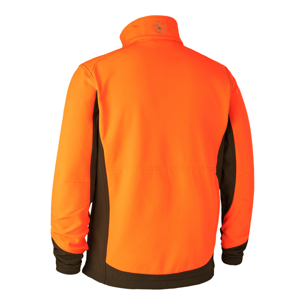Jacheta Deerhunter Rogaland Softshell, orange, rezistenta la apa