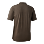 Tricou Polo Deerhunter Christian, Brown Leaf
