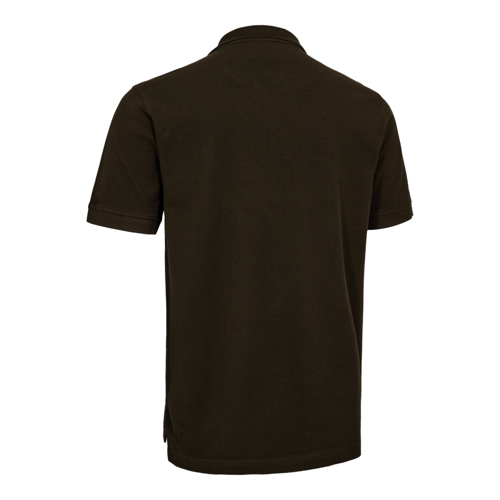 Tricou Polo Deerhunter Griffin Otter Brown