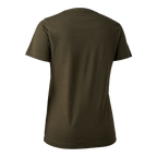 Tricou dama Deerhunter Lady Logo, Fallen Leaf