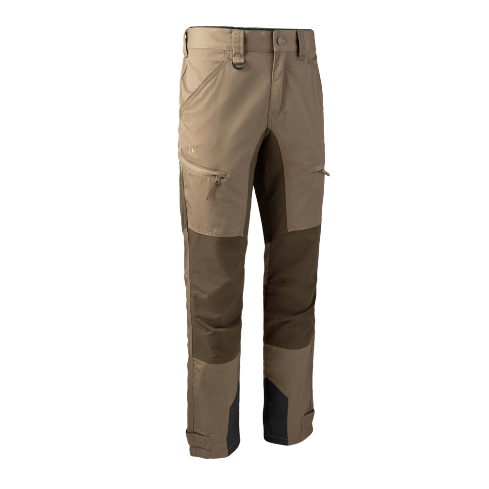 Pantaloni elastici Deerhunter Rogaland Stretch cu contrast, Driftwood