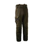 Pantaloni Deerhunter Muflon, Art Green, cu bretele, de iarna