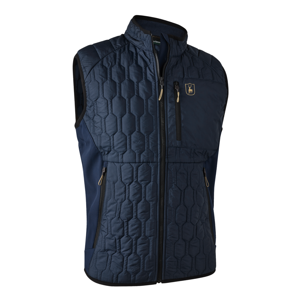 Vesta Deerhunter Mossdale Quilted, Dress Blues, rezistenta la apa