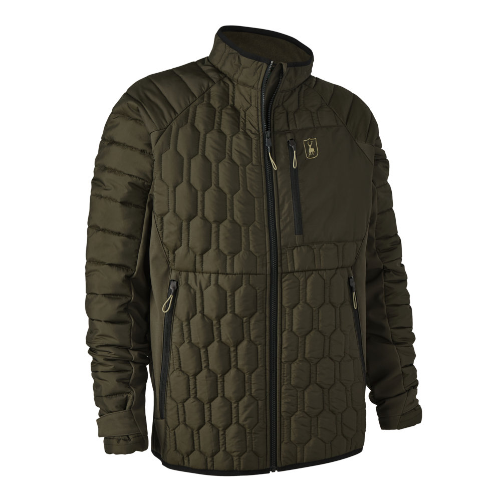 Geaca Deerhunter Mossdale Quilted, Forest Green, rezistenta la apa