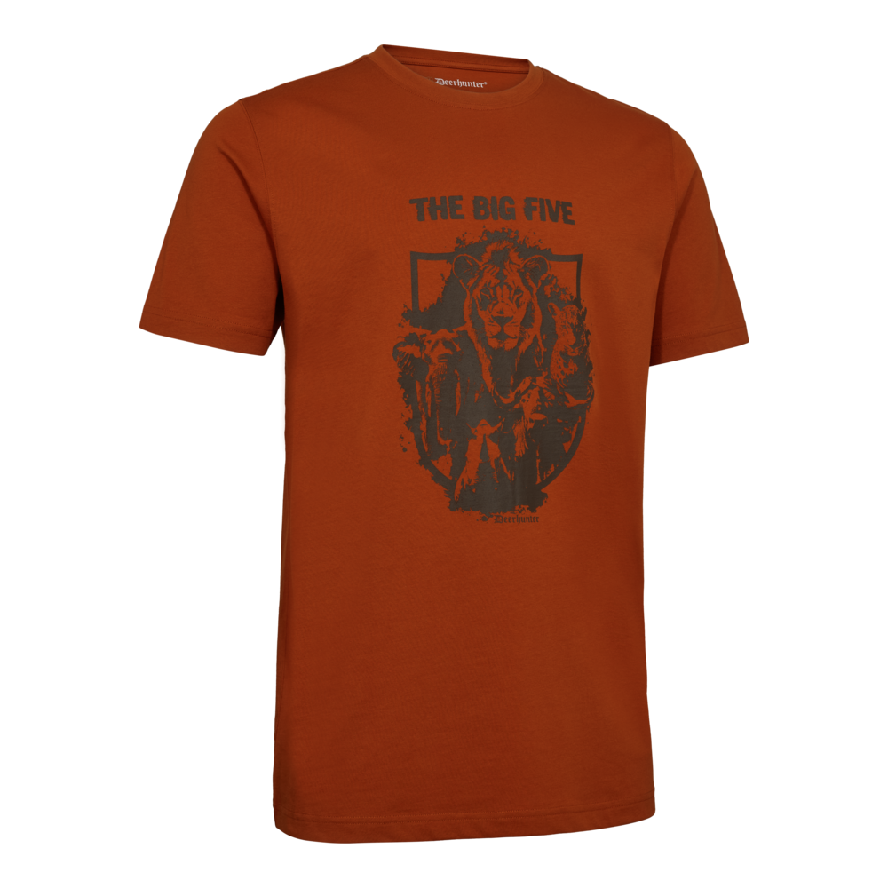 Tricou Deerhunter Weston, Oak Rust