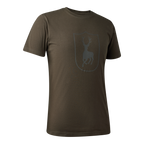Tricou Deerhunter Logo, Fallen Leaf