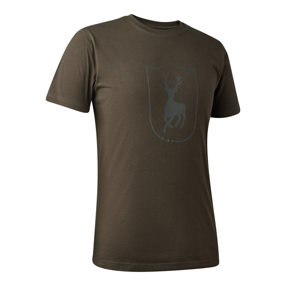 Tricou Deerhunter Logo, Fallen Leaf