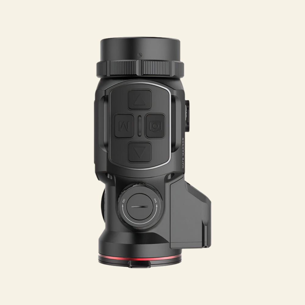 Camera termoviziune clip-on cu telemetru Infiray Mate MAH50R