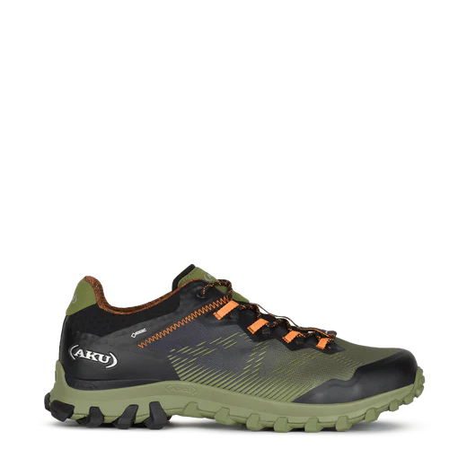Pantofi AKU Levia GTX, pentru Hiking, Verde/Oranj