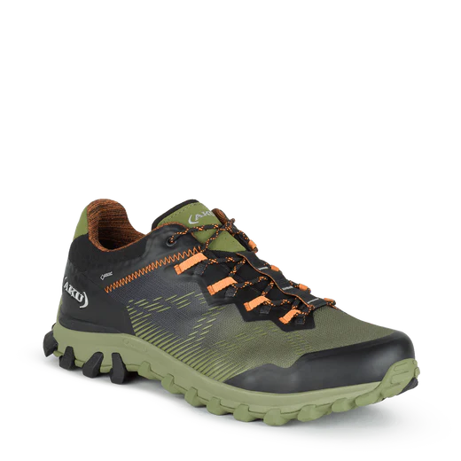 Pantofi AKU Levia GTX, pentru Hiking, Verde/Oranj