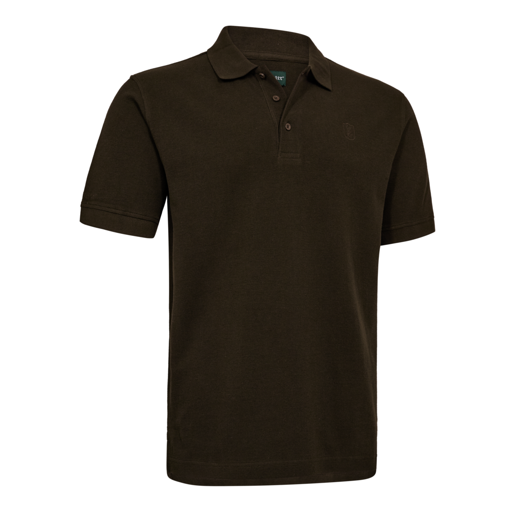 Tricou Polo Deerhunter Griffin Otter Brown