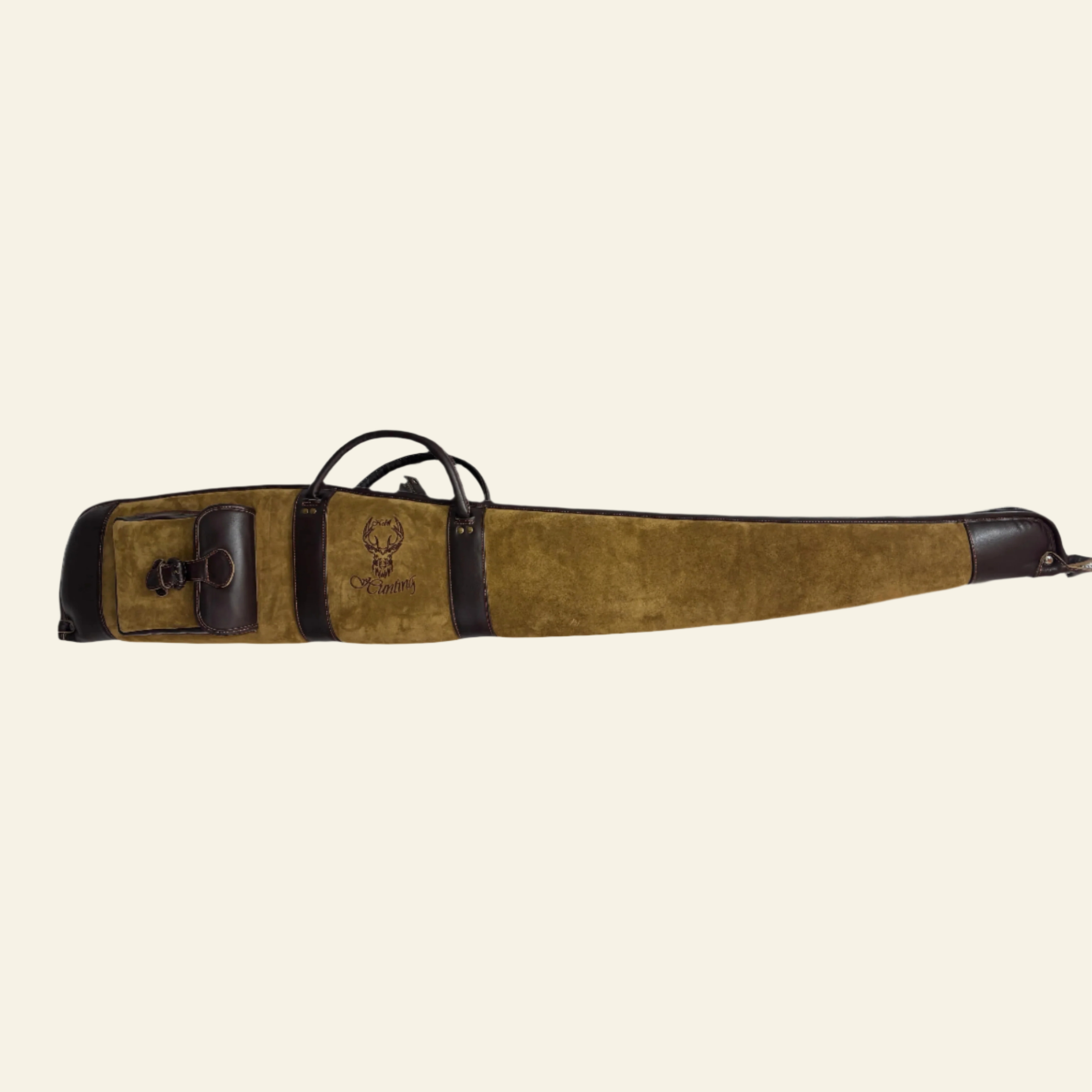 Husa arma semiautomata din piele, Nobil Hunting, 140cm