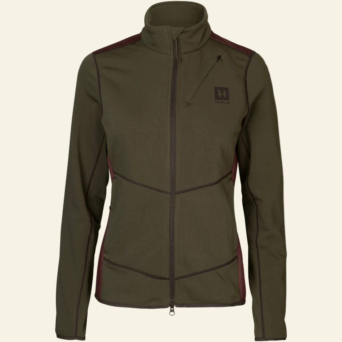 Fleece Dama Harkila Oda,Willow Green