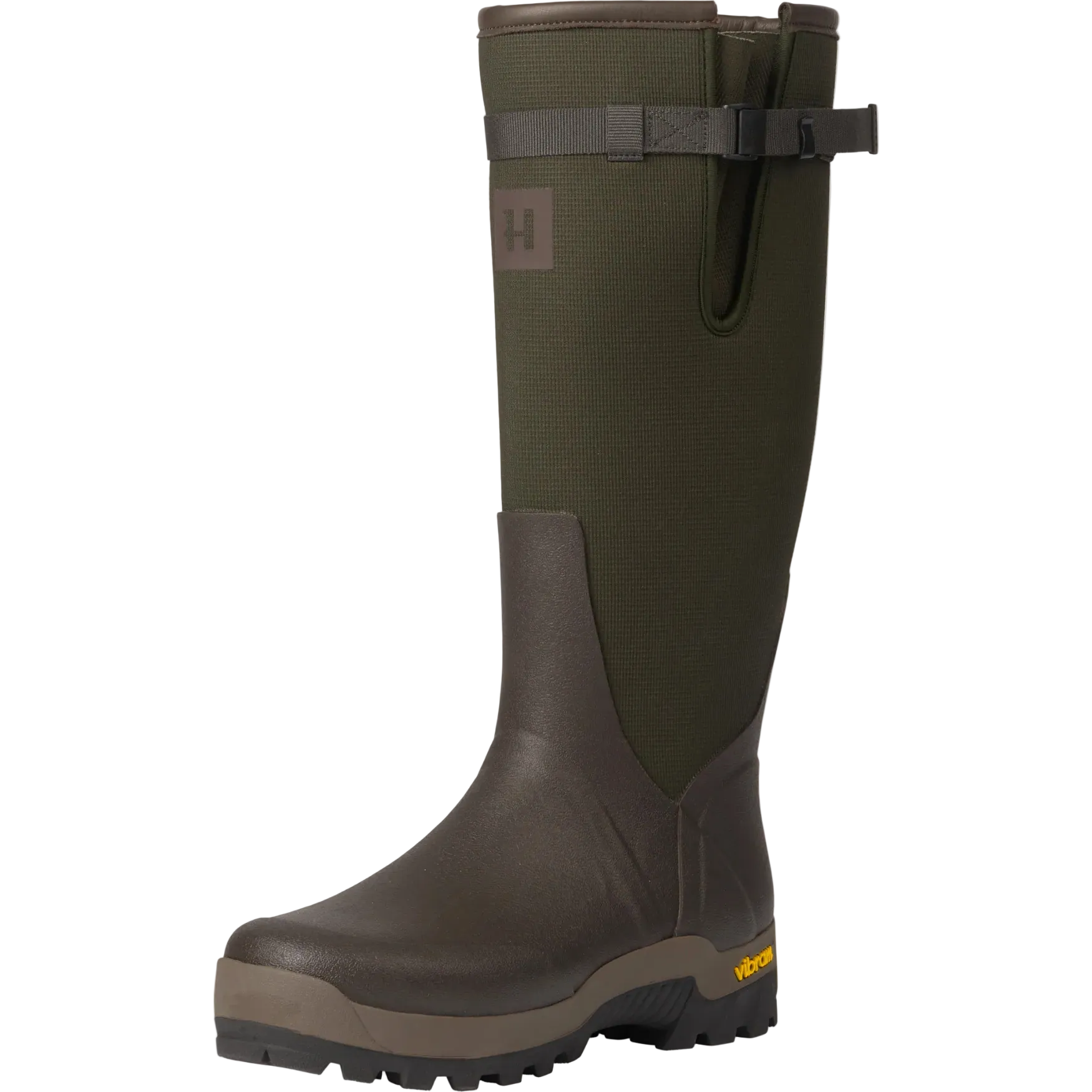 Cizme Harkila Forester Textile Rubber Willow green/Deep brown